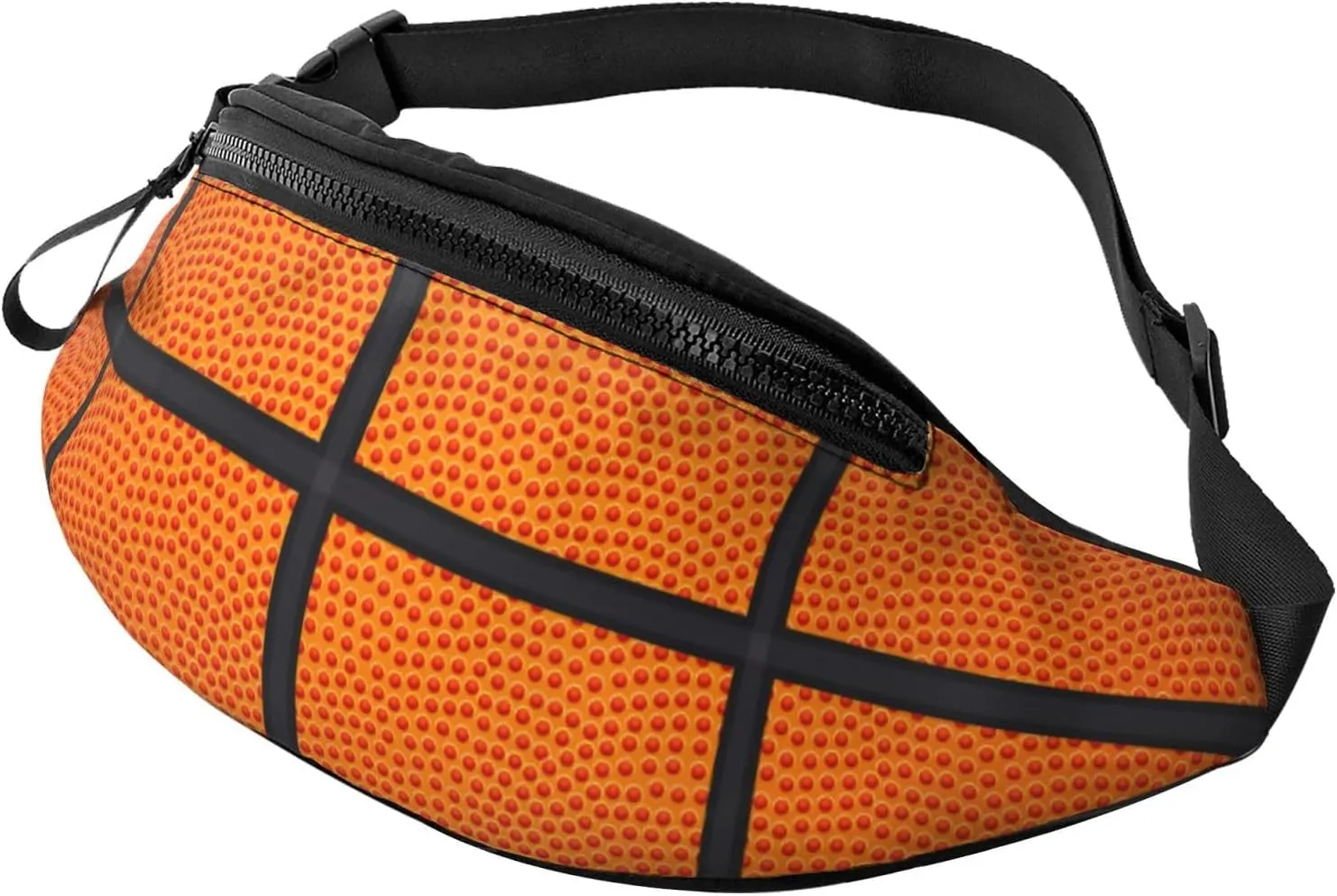 Basketball Fanny Pack Waist Bag Adjustable Belt Bag For Men Women Fashion Sling Crossbody Hip Bum Bag Traveling Hiking Cycling Running