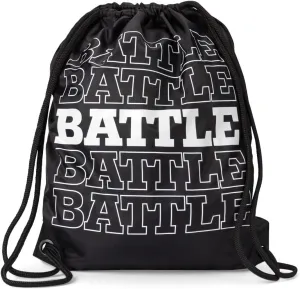 Battle Repeater Cinch Bag, Drawstring Closure, Lightweight (Black)
