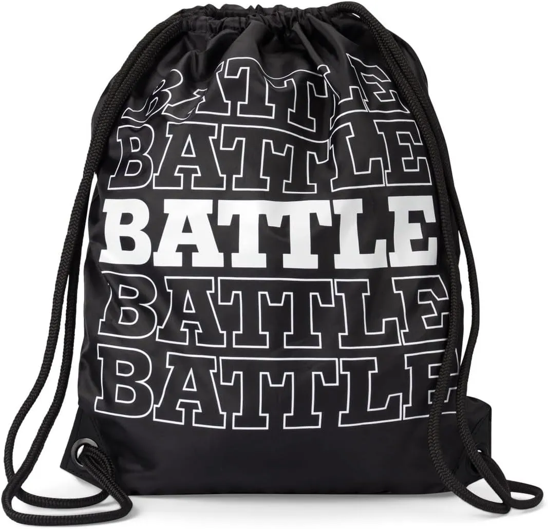 Battle Repeater Cinch Bag, Drawstring Closure, Lightweight (Black)