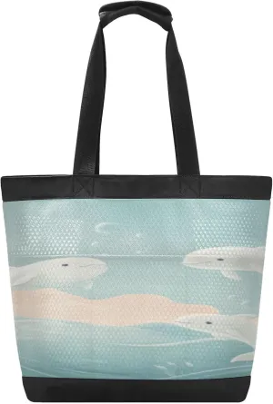 Beach Bag for Women Waterproof Sandproof Mesh Beach Tote Bag with Zipper and Pockets 1G