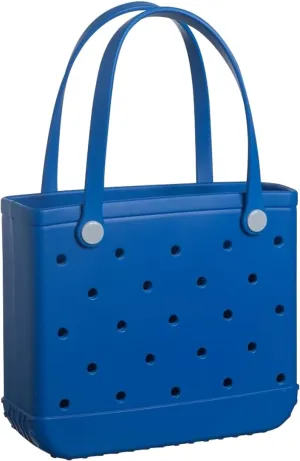 Beach Bag Rubber Small Tote Bag, Fashion Travel Bag for Women, Waterproof Handbag for Sports, Pool, Beach