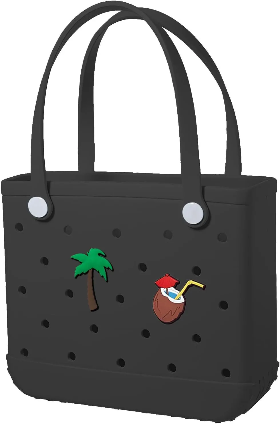 Beach Bag Rubber Tote Bag Waterproof Sandproof Travel Bag for Women Washable Tote Bag Handbag