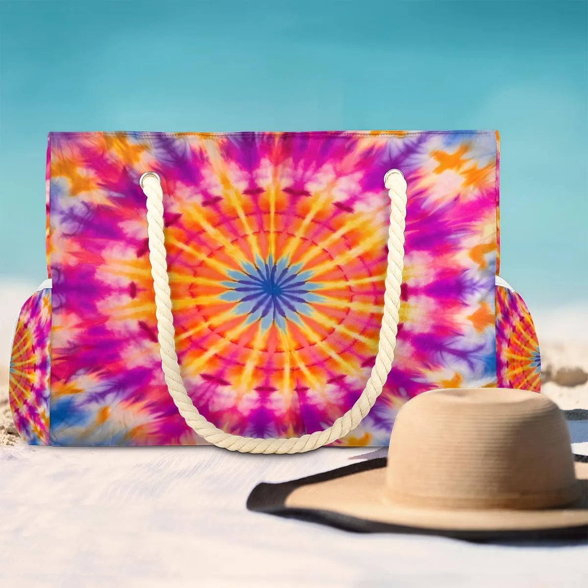 Beach Bags for Women Waterproof Sandproof Large Beach Tote Bag with Zipper Swim Pool Bag for Travel Outdoor