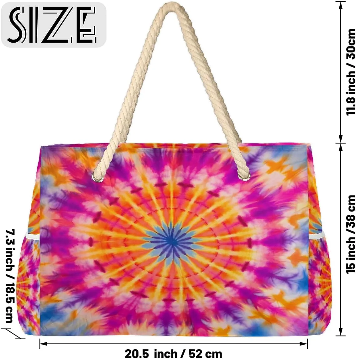 Beach Bags for Women Waterproof Sandproof Large Beach Tote Bag with Zipper Swim Pool Bag for Travel Outdoor