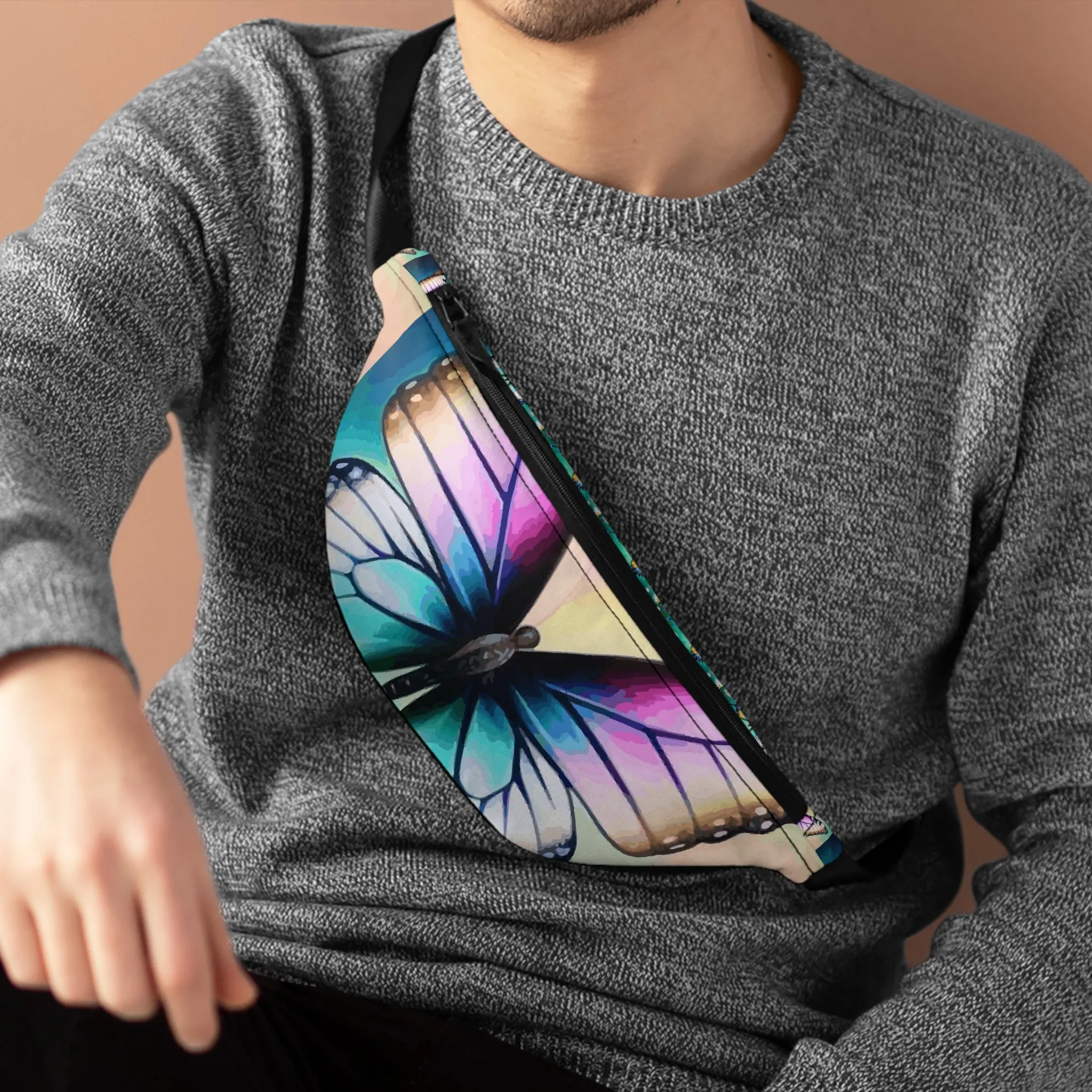 Beautiful Butterflies Lightweight Fanny Pack