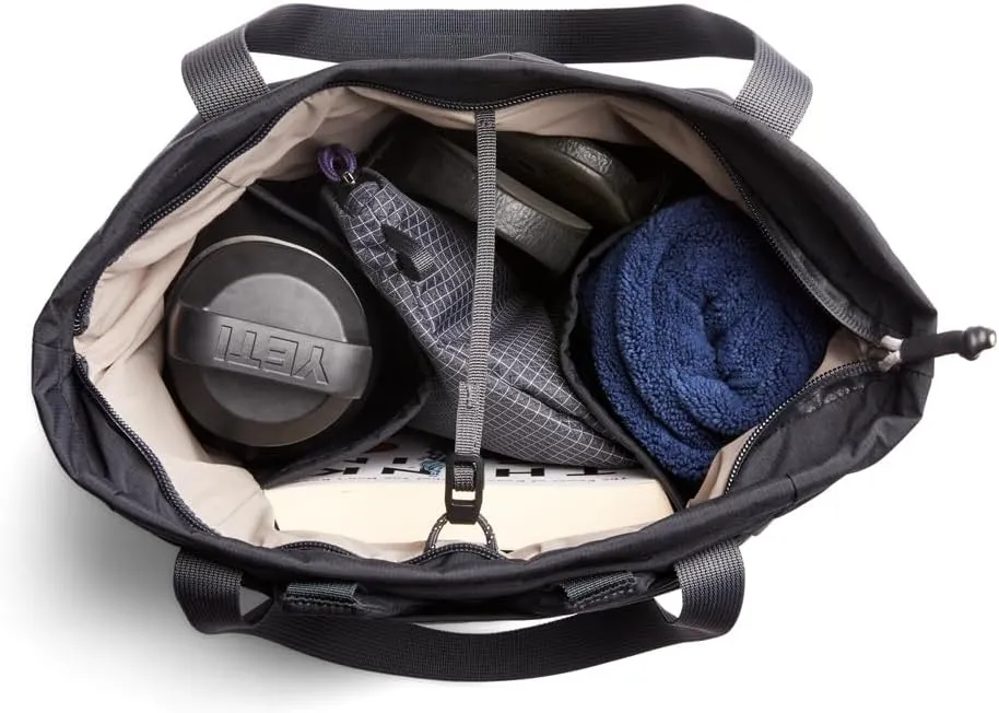 Bellroy Lite Totepack (18 liter lightweight tote bag and backpack, for beach, travel and every day) - Black