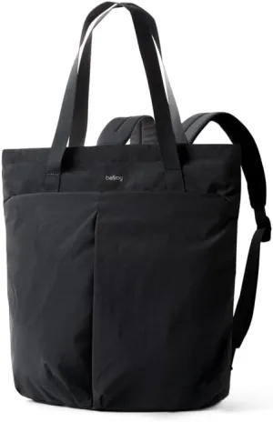 Bellroy Lite Totepack (18 liter lightweight tote bag and backpack, for beach, travel and every day) - Black