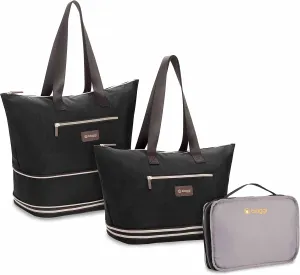 biaggi ZipSak Boost! Foldable Travel Tote – Lightweight, TSA Approved, Convertible Carryall for Airplane, Gym, Weekender