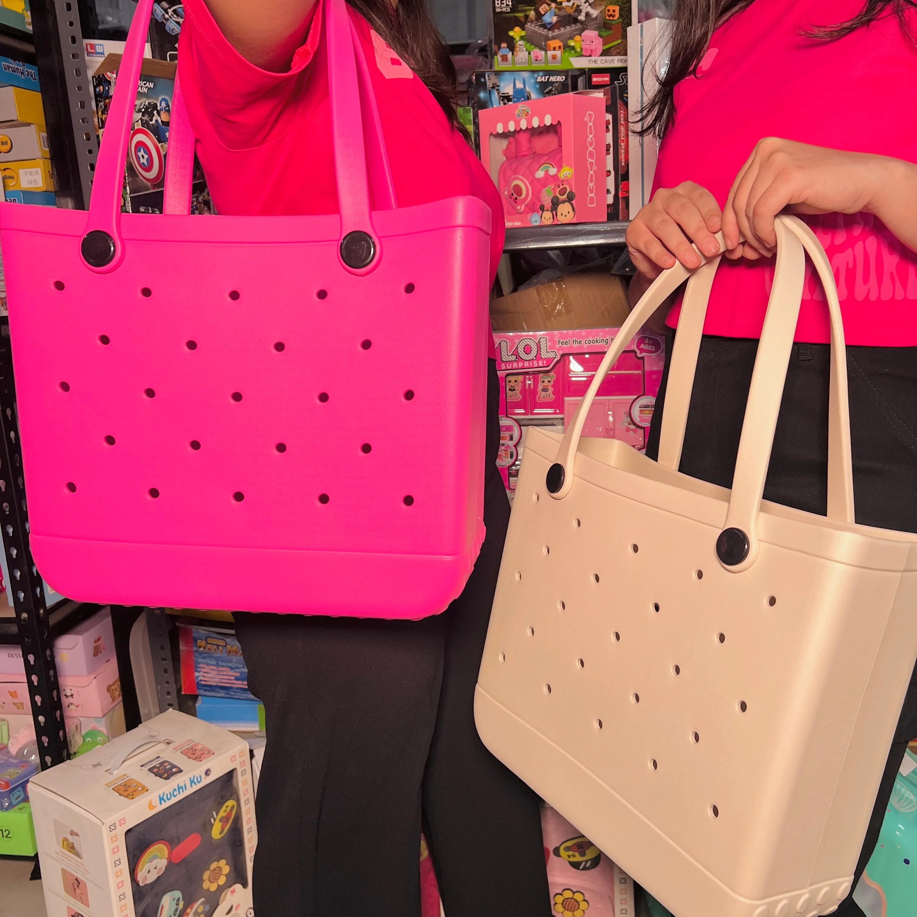 Big Silicone Shopping/Beach Bags