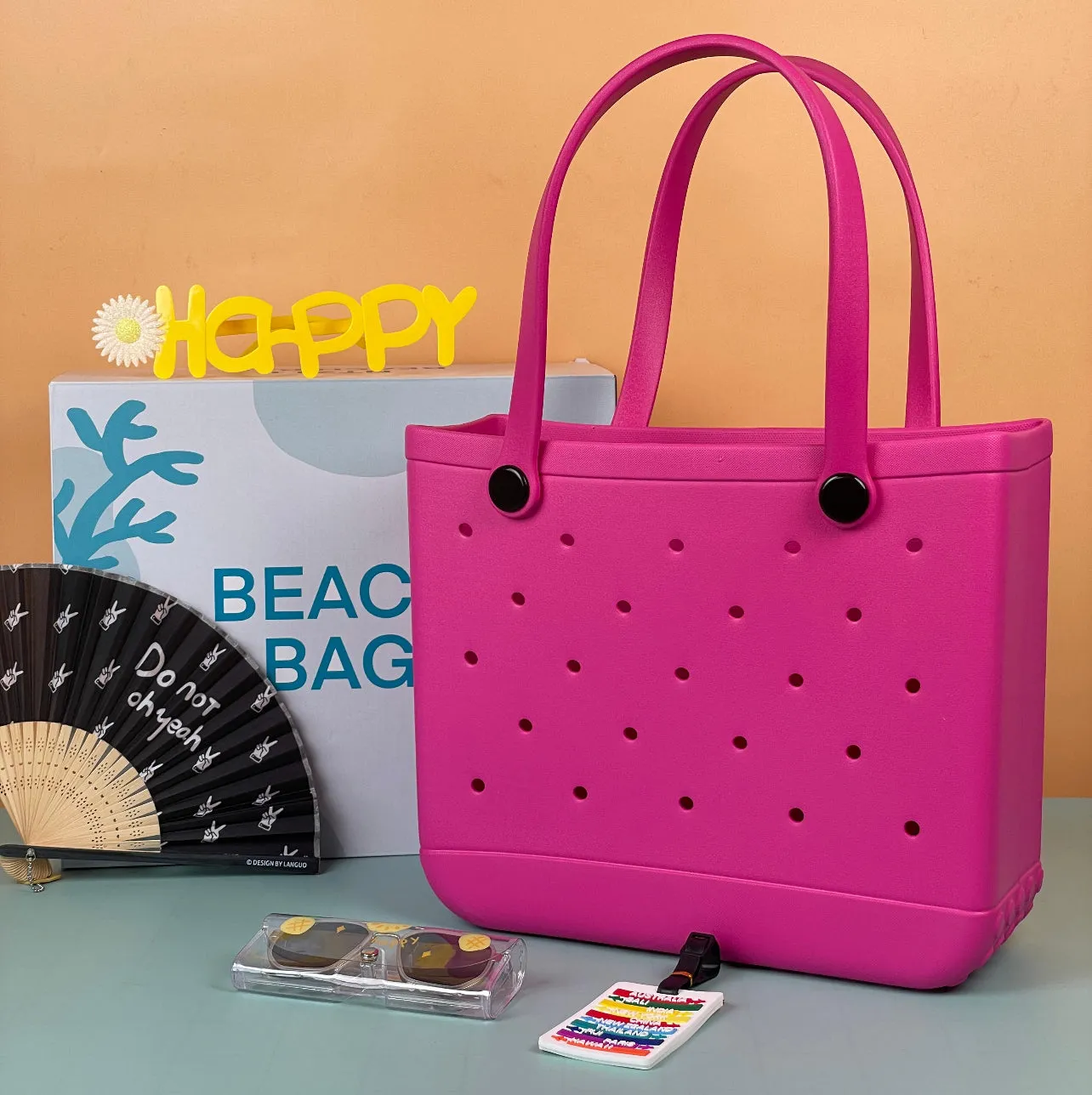 Big Silicone Shopping/Beach Bags