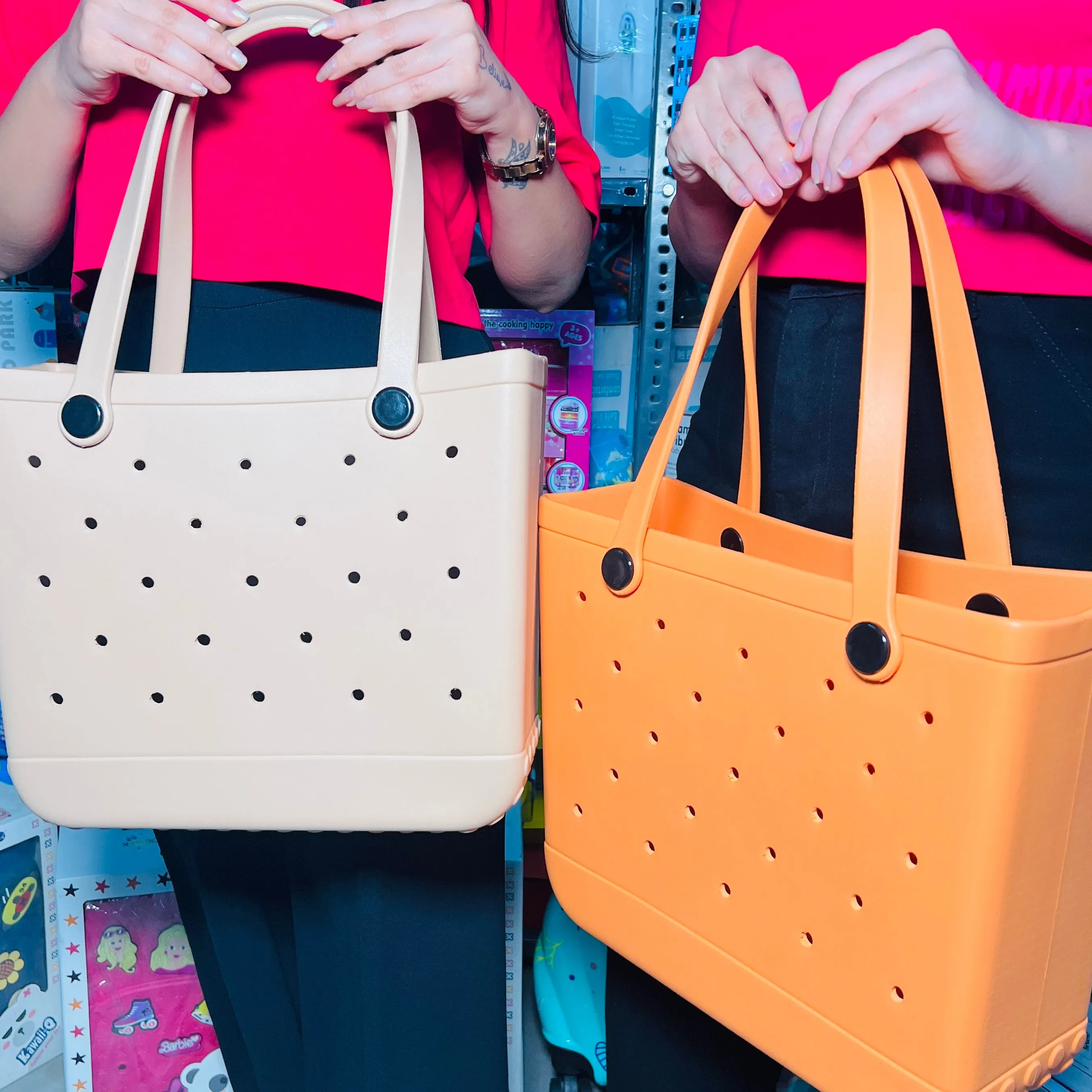 Big Silicone Shopping/Beach Bags