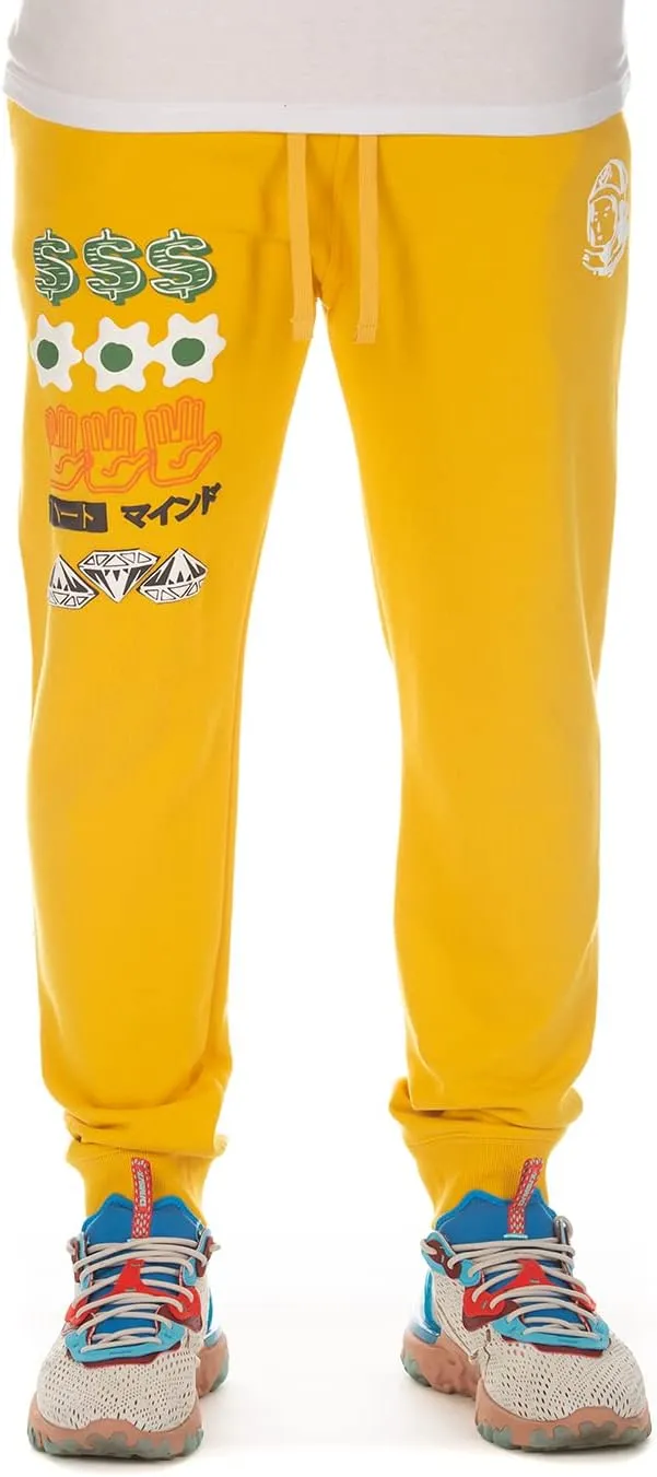 Billionaire Boys Club Men’s Joggers Closed Bottom Icon Gogger Pant Pockets