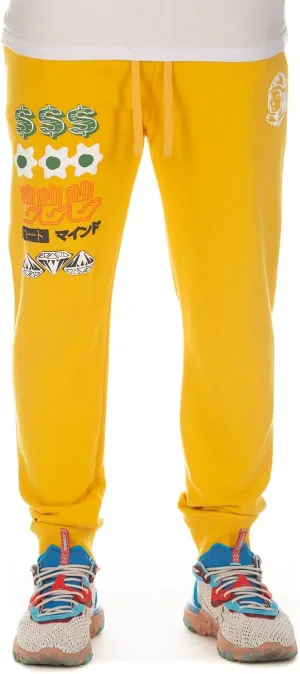Billionaire Boys Club Men’s Joggers Closed Bottom Icon Gogger Pant Pockets