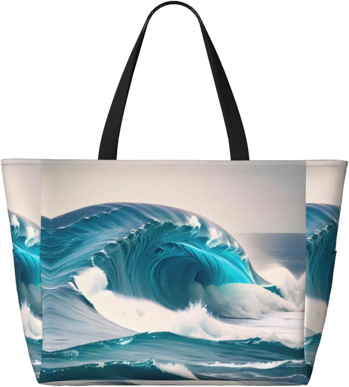 Blooming orchids portable travel bag large capacity luggage bag beach bag dry and wet separation gym bag lightweight