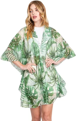 Bohemian Versatile Open Shawl Cardigan - Kimono Ruana, Convertible Poncho Blanket Vest, Sheer Beach Cover Up