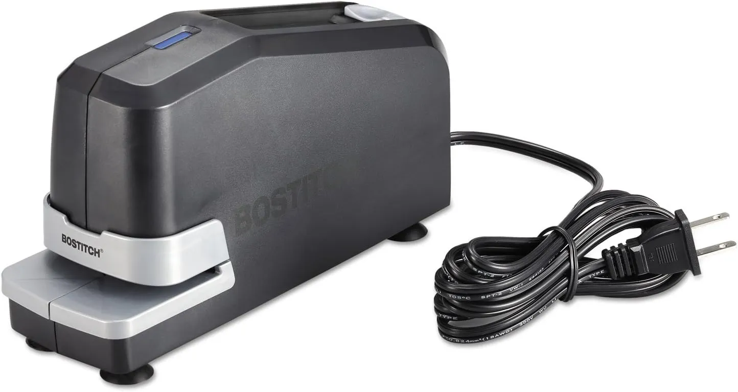 Bostitch Impulse Drive, 30 Sheet Electric Stapler, No Jam Technology, Easy Reload, Black