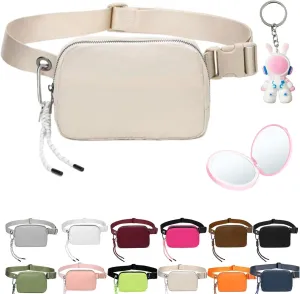 Bovagu Crossbody,Duo Iris 57" Long Strap Crossbody Bag,Small Crossbody Purse with Adjustable Strap,Fashion Waist Packs