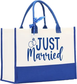 Bridal Shower Tote Bag - Wedding & Engagement Gift - Bride Gifts for Couples