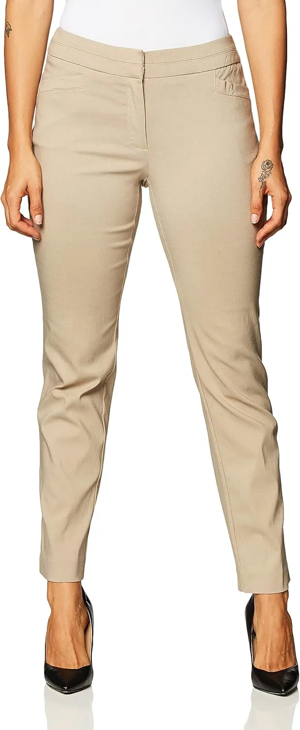 Briggs New York Women's Split Waist Pant