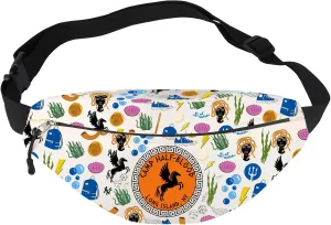 BWWKTOP Camp Half Blood Fanny Pack Heroes Of Olympus Gift Greek Mythology Waist Bag Camp Half Blood Merch (LAMP-WB)