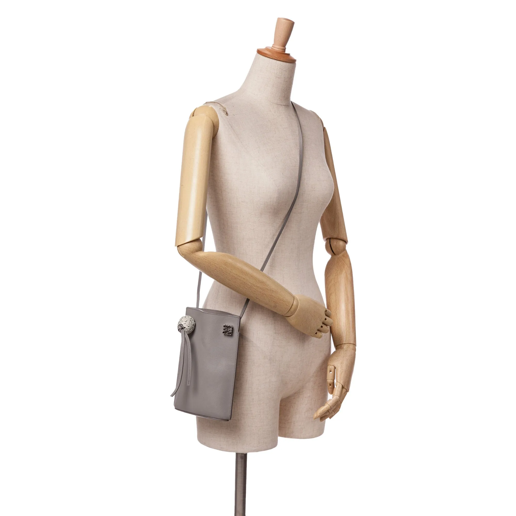 Calfskin Dice Pocket Crossbody