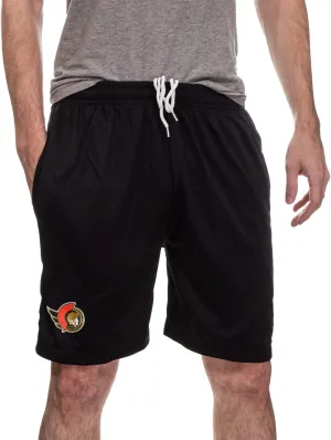 Calhoun NHL Men's Team Logo Air Mesh Shorts