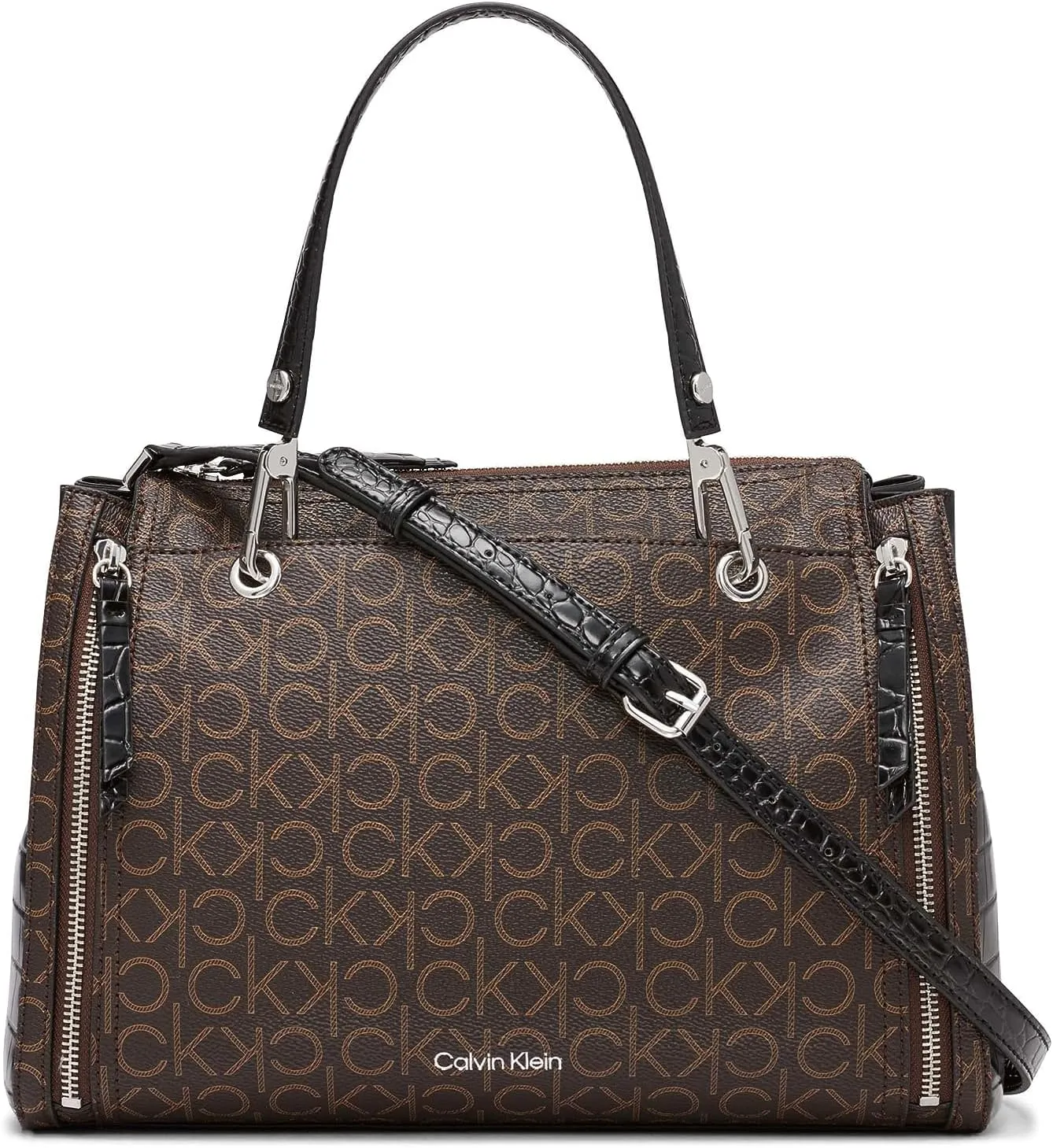 Calvin Klein Bubble Lamb Novelty Organization Satchel