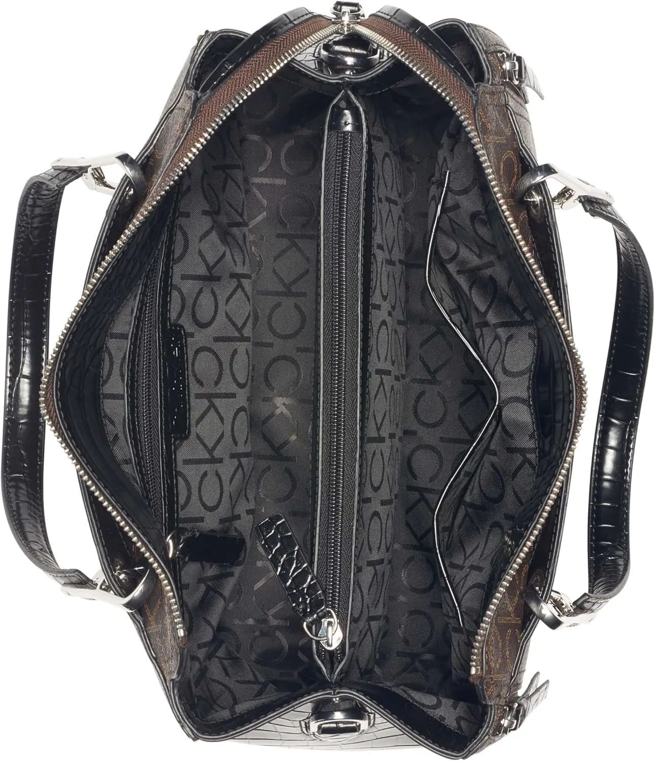 Calvin Klein Bubble Lamb Novelty Organization Satchel