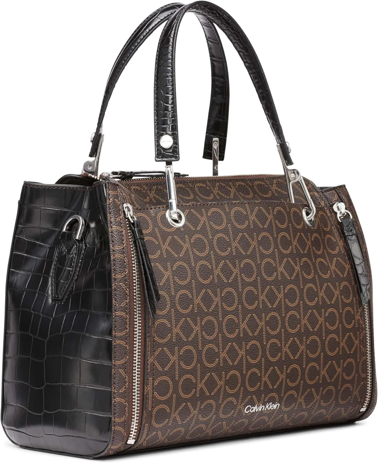 Calvin Klein Bubble Lamb Novelty Organization Satchel
