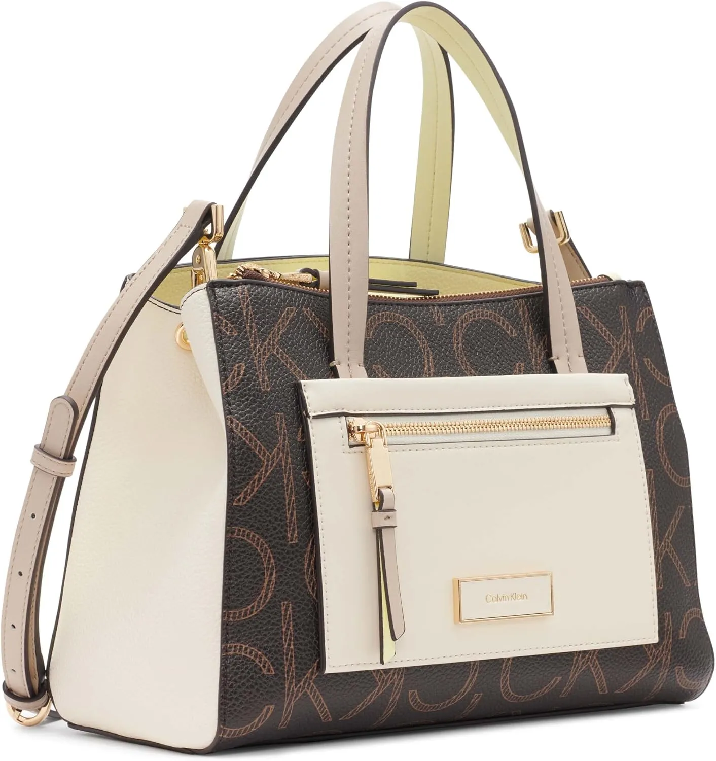 Calvin Klein Hadley Triple Compartment Satchel