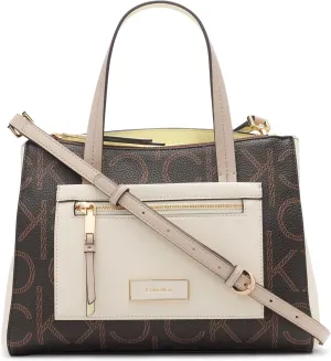 Calvin Klein Hadley Triple Compartment Satchel
