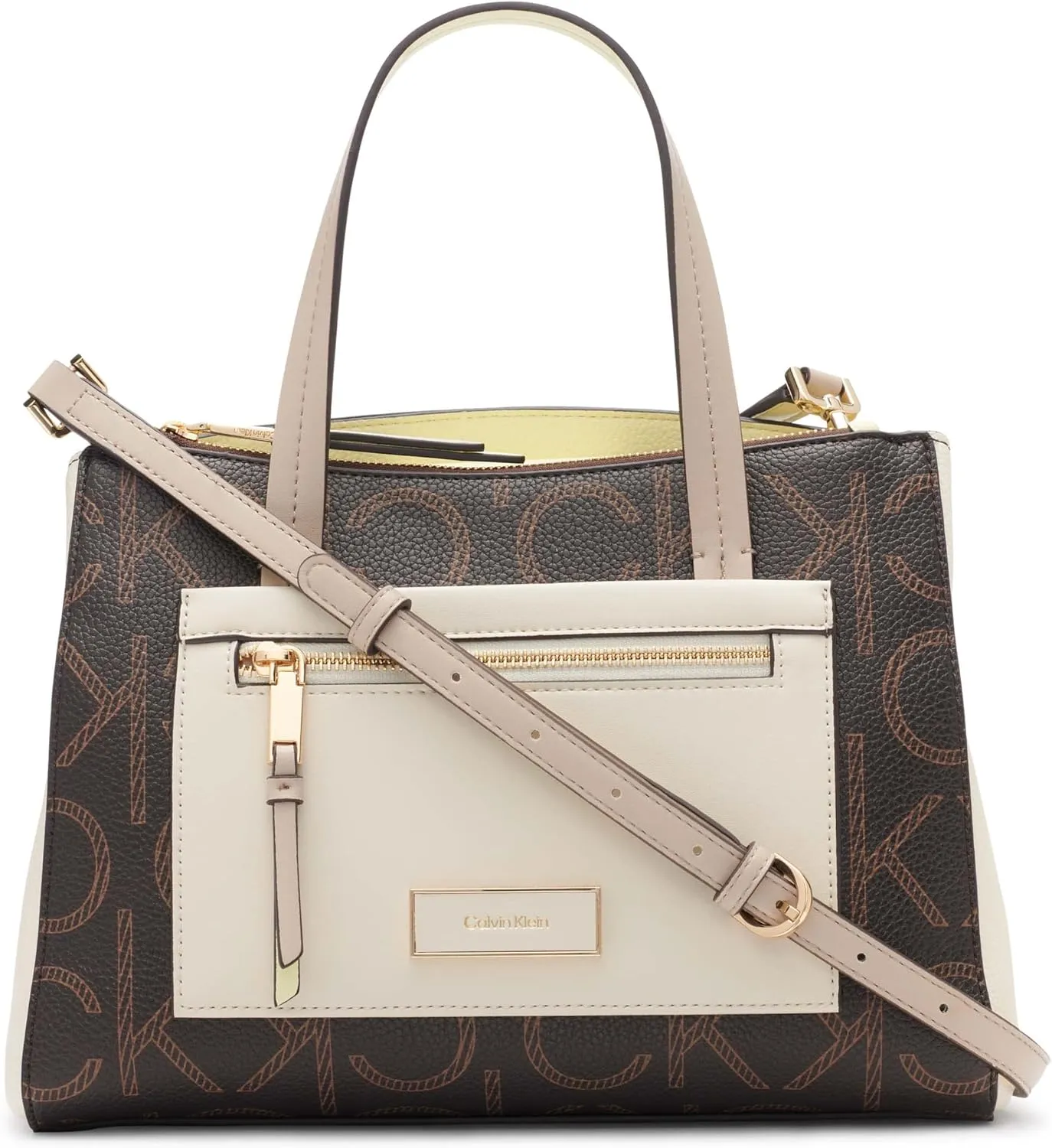 Calvin Klein Hadley Triple Compartment Satchel