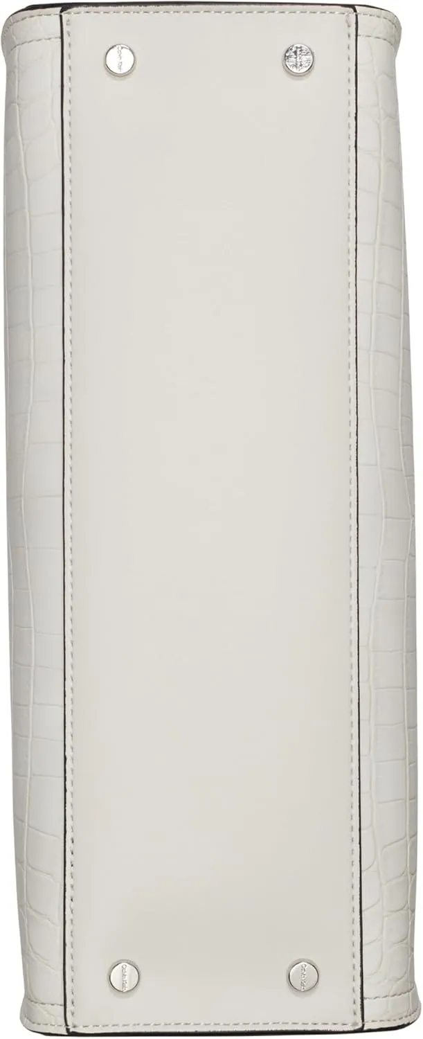 Calvin Klein Quill Triple Compartment Satchel