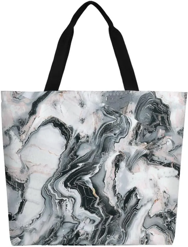 Canvas Tote Bag Large Women Casual Shoulder Bag Handbag Reusable Beach Shopping Grocery Bag For Outdoors