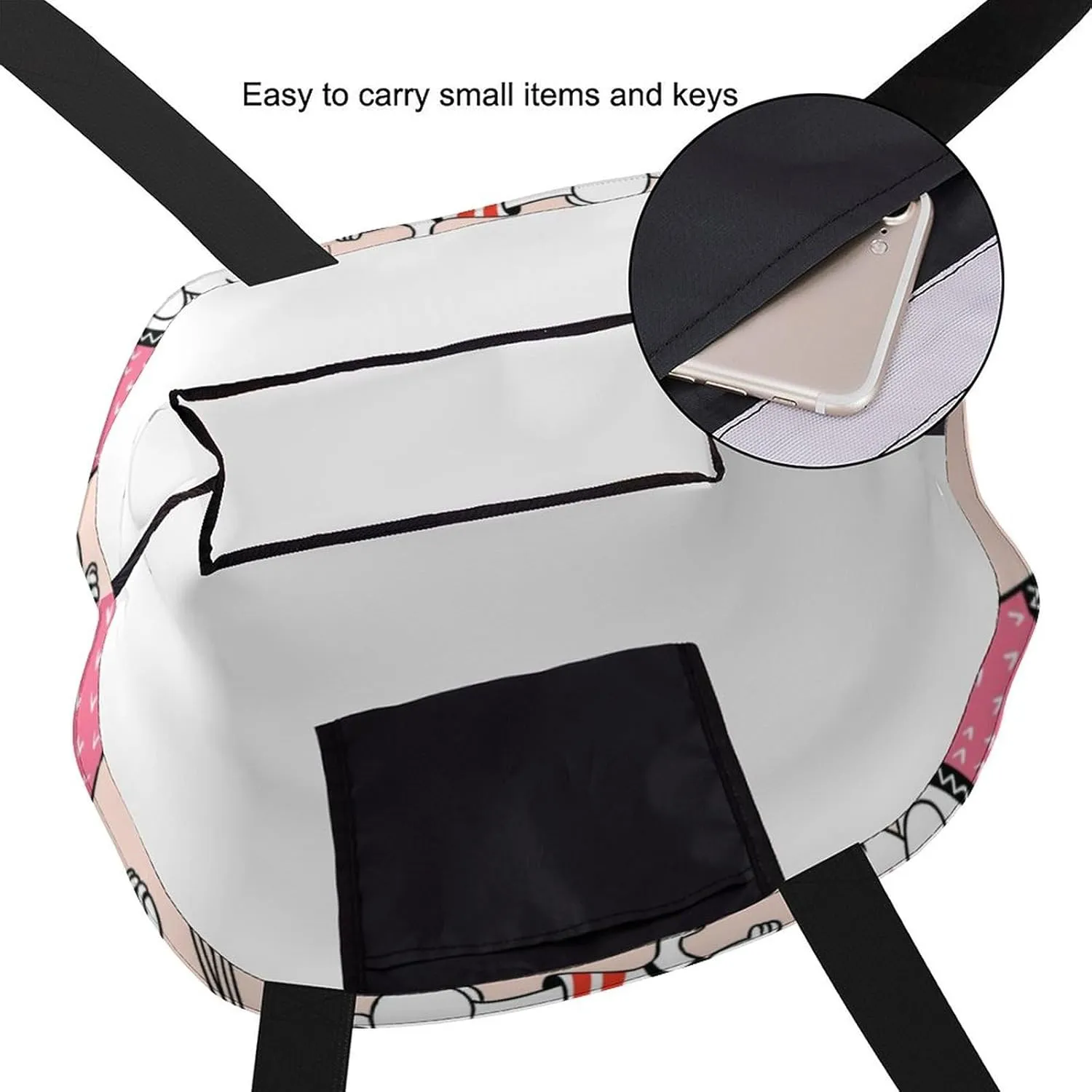 Canvas Tote Bag Large Women Casual Shoulder Bag Handbag Reusable Beach Shopping Grocery Bag For Outdoors