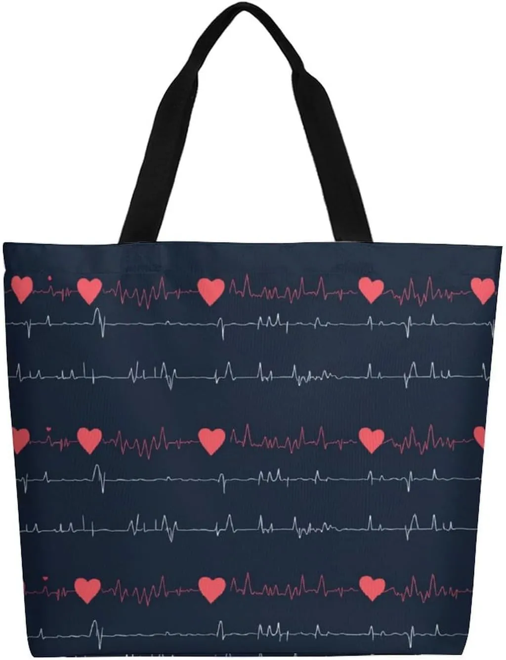 Canvas Tote Bag Large Women Casual Shoulder Bag Handbag Reusable Beach Shopping Grocery Bag For Outdoors