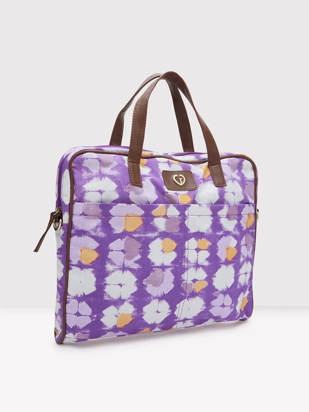 Caprese Enora Large Purple Laptop Bag