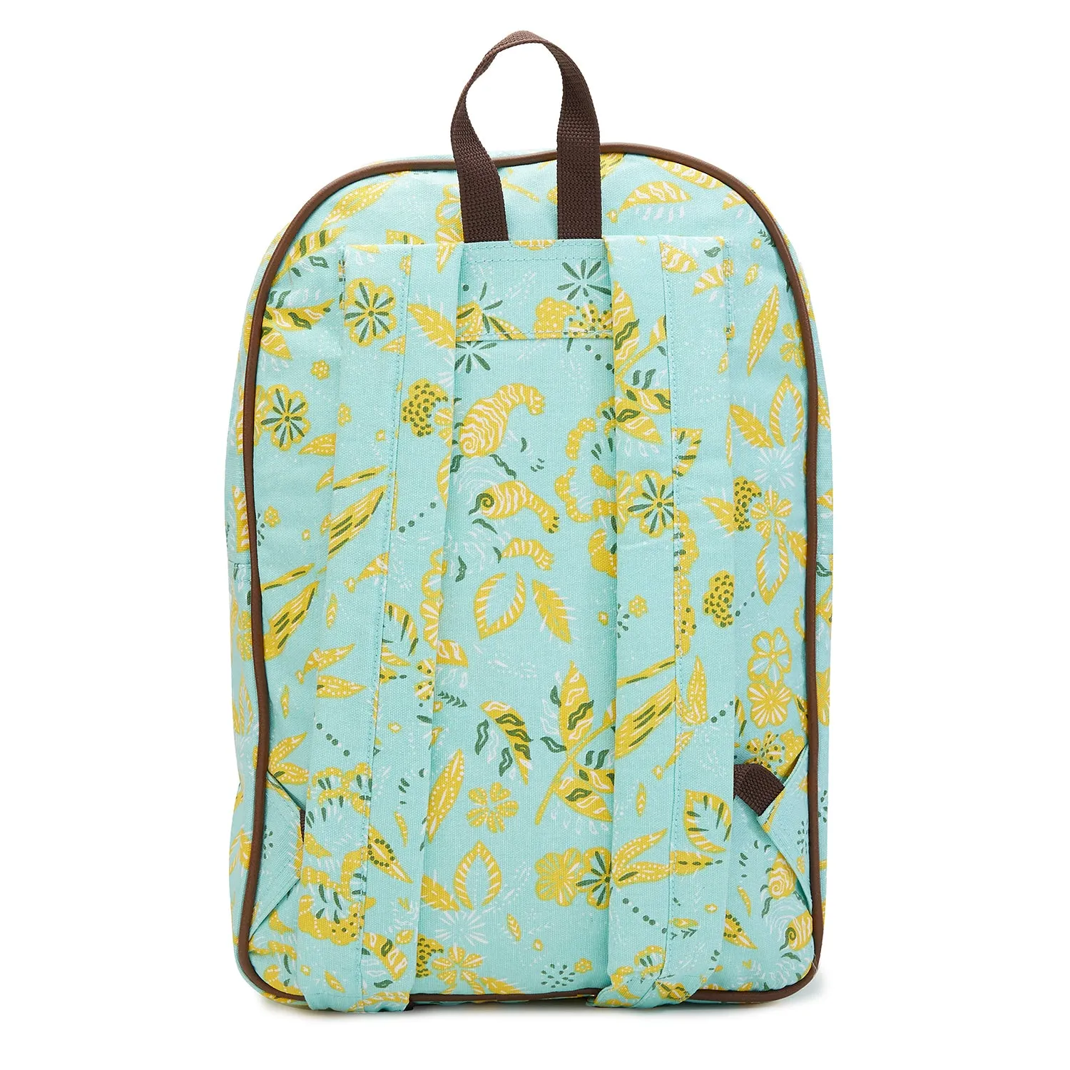 Caprese Hazel Large Aqua Laptop Backpack