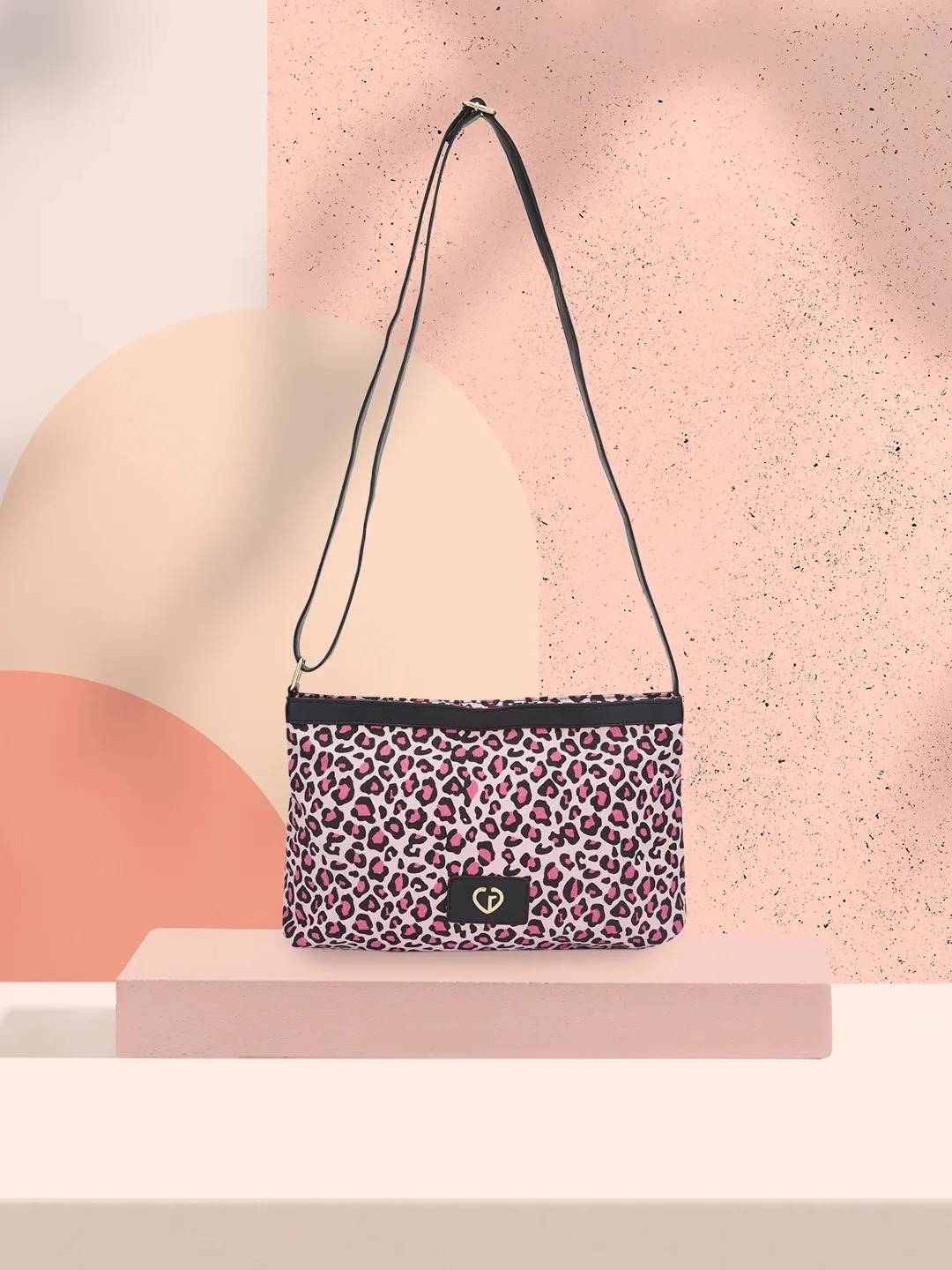 Caprese Karel Large Fuchsia Sling Bag