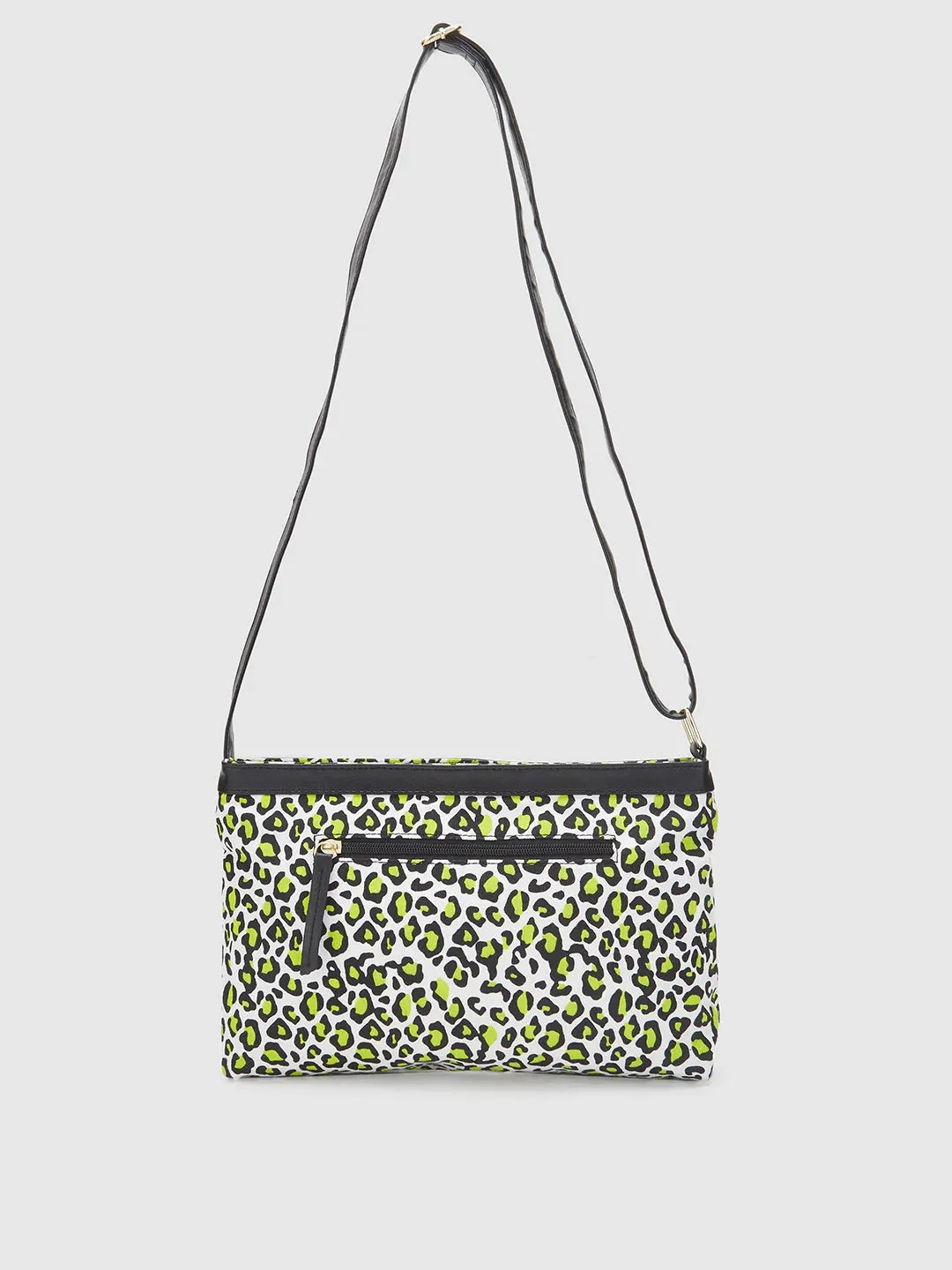 Caprese Karel Large Lime Green Sling Bag