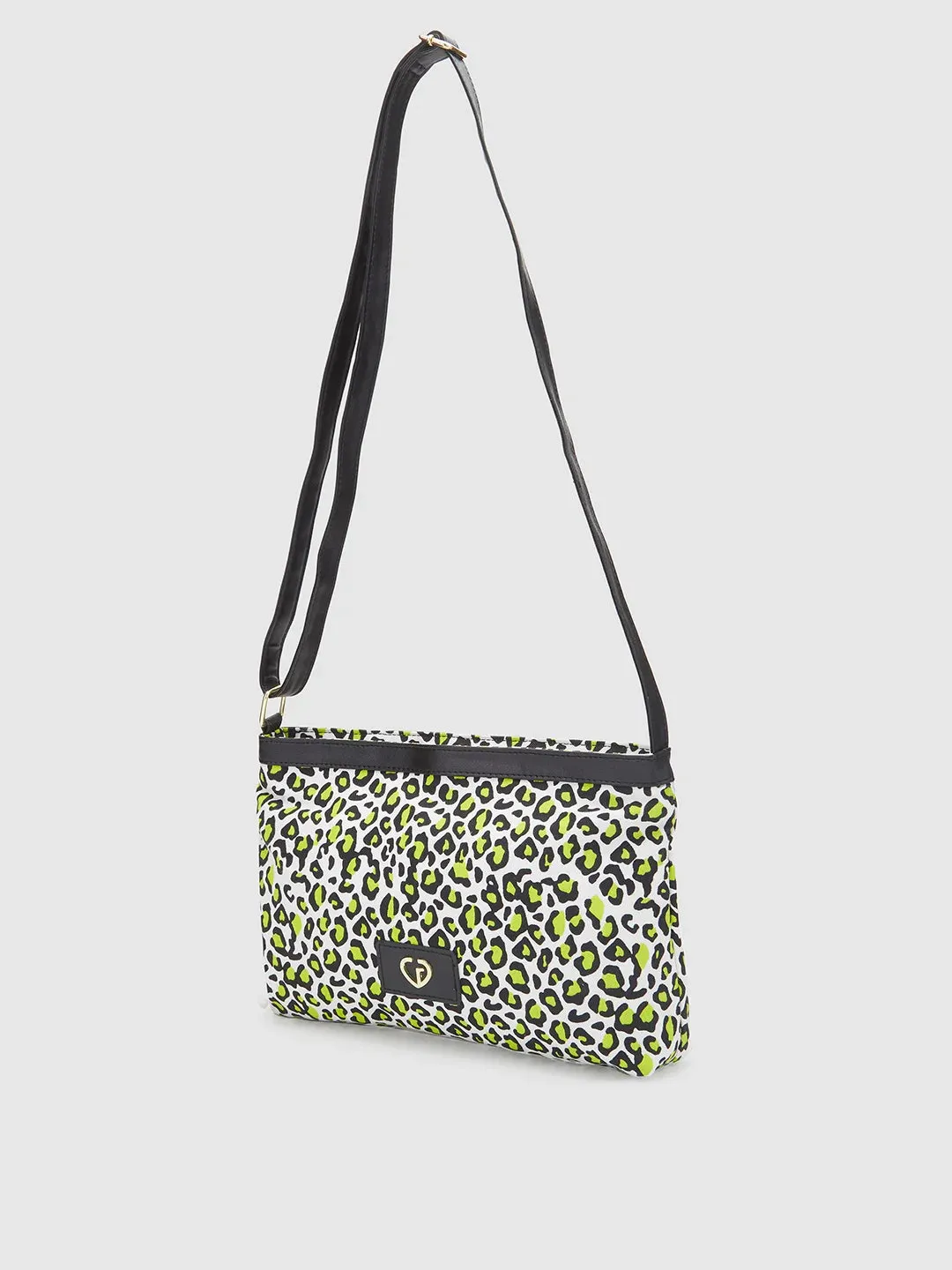 Caprese Karel Large Lime Green Sling Bag