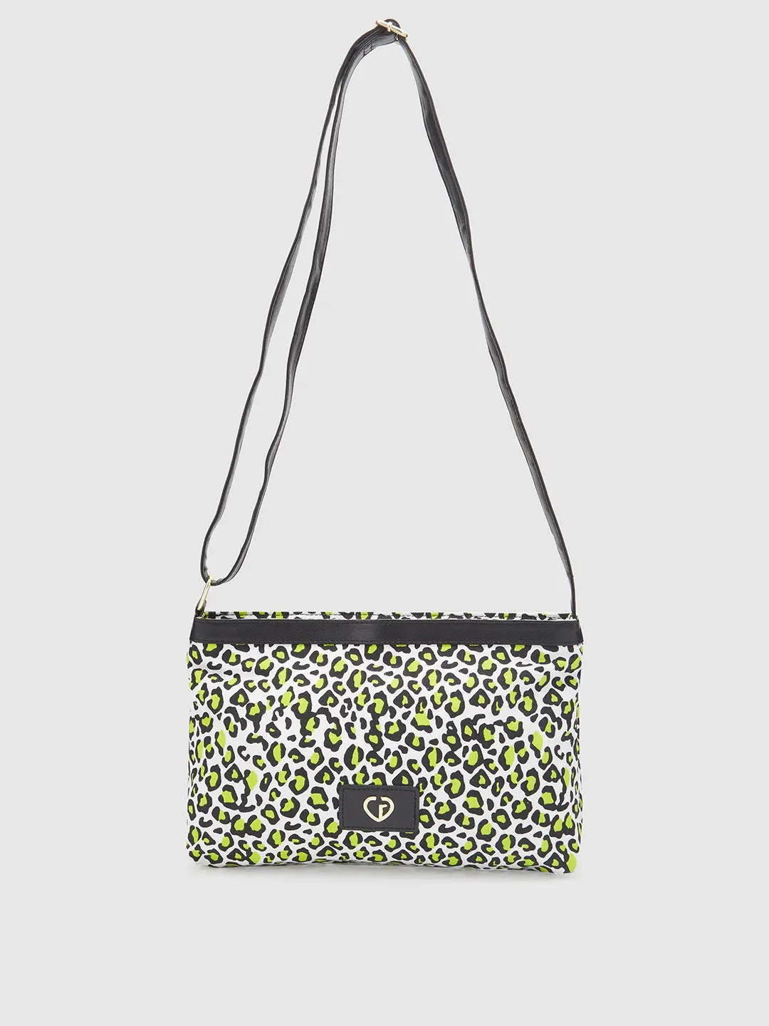 Caprese Karel Large Lime Green Sling Bag