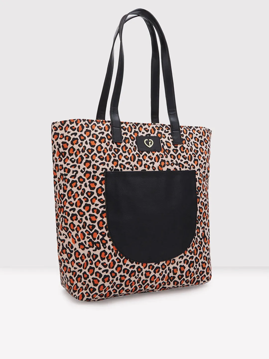 Caprese Karel Large Orange Tote Bag