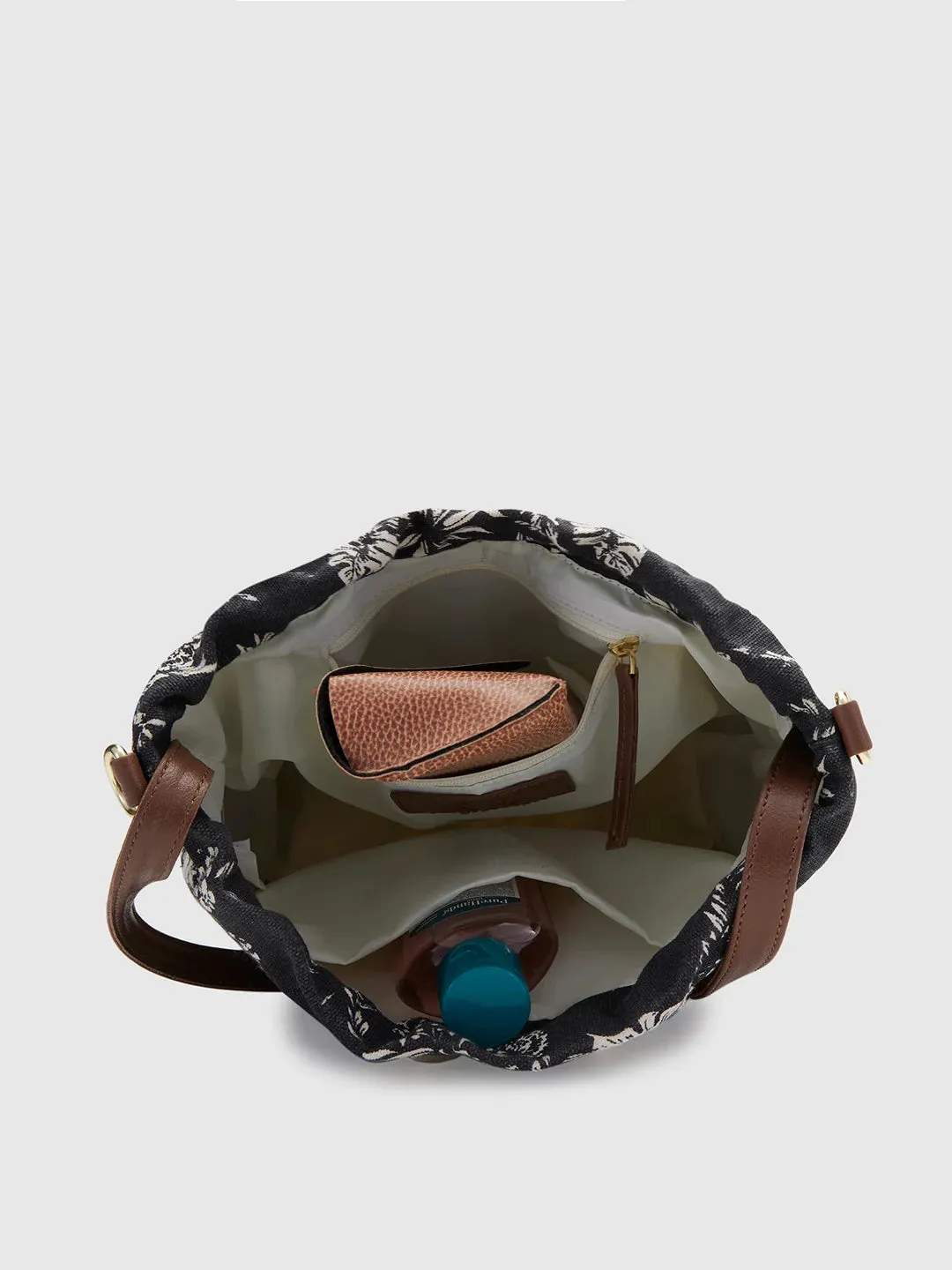 Caprese Kendall Large Black Sling Bag