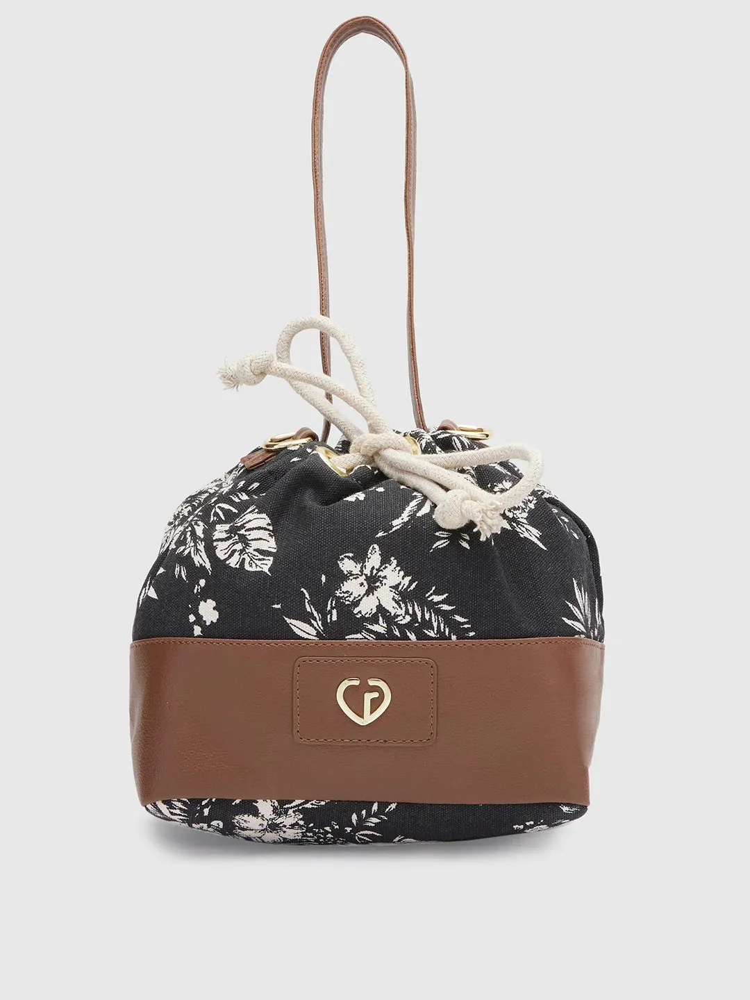 Caprese Kendall Large Black Sling Bag