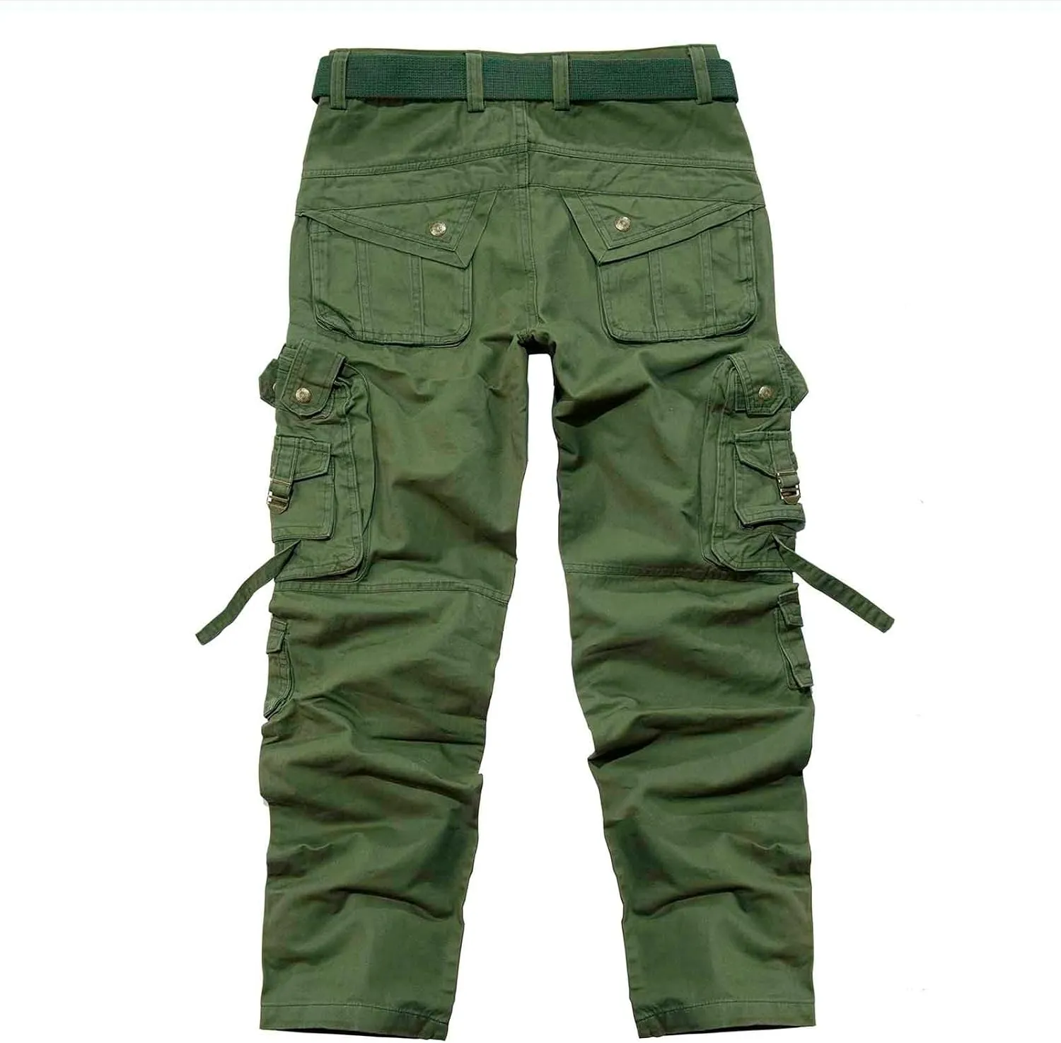 Cargo Pants for Men Casual Relaxed Fit Military Combat Hiking Pants Classic Outdoor Work Pants with Multi Pockets