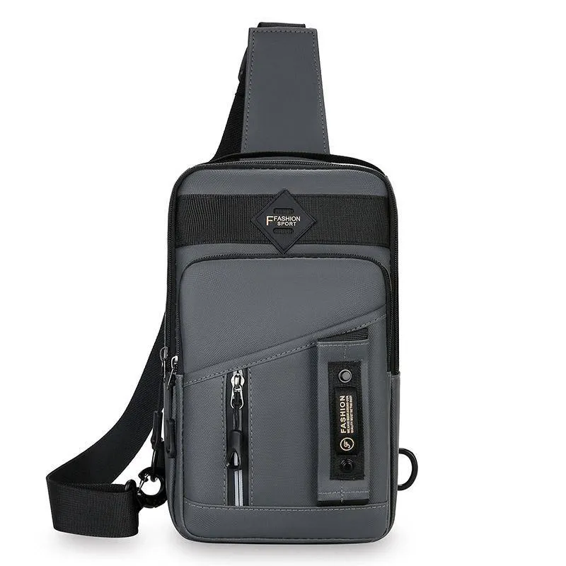 Casual Multifunctional Crossbody Bag for Men Travel Outdoor Hiking and Sports
