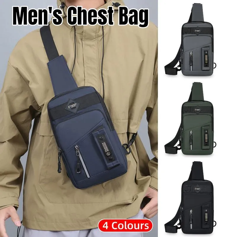 Casual Multifunctional Crossbody Bag for Men Travel Outdoor Hiking and Sports