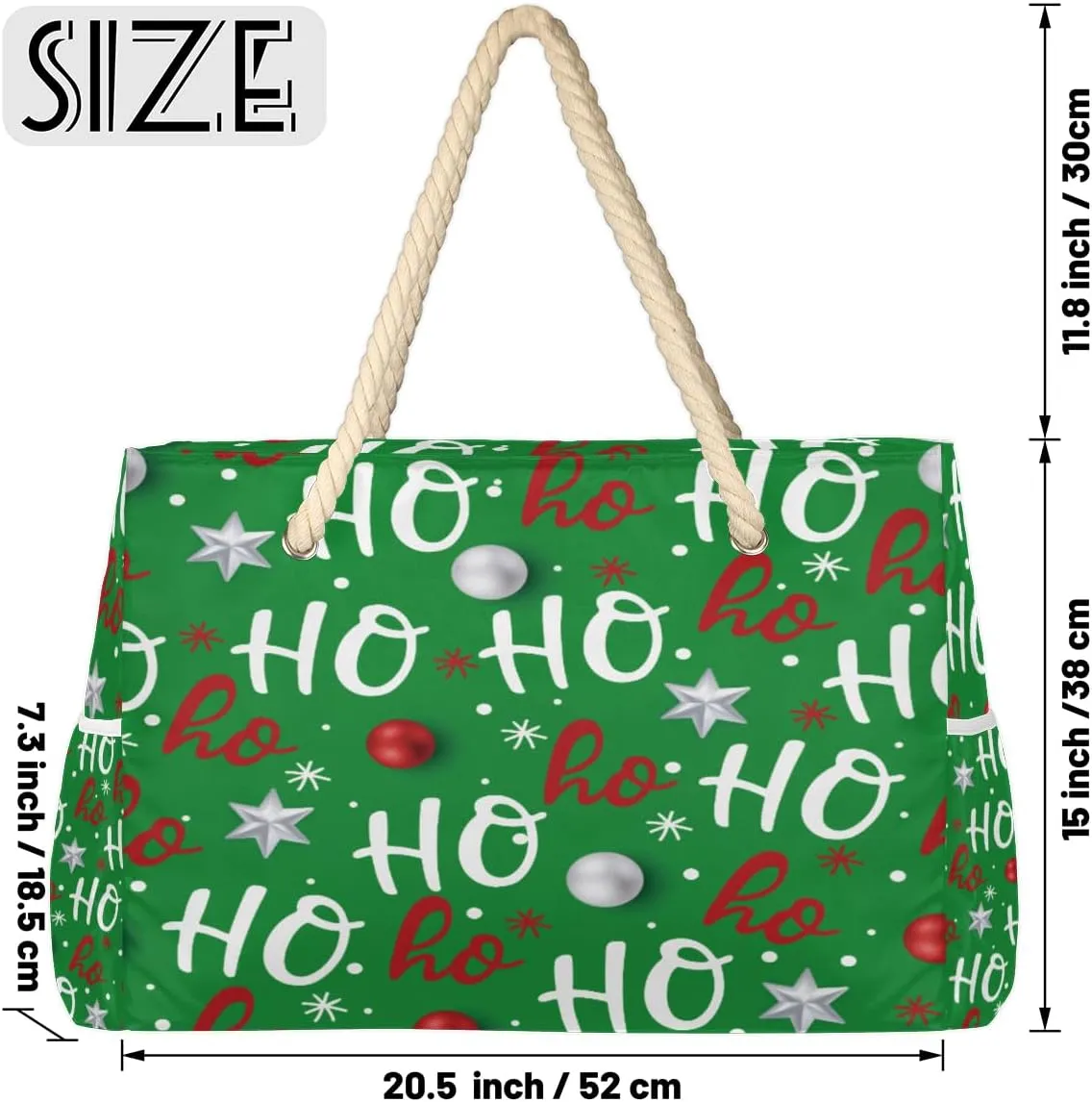 cfpolar Large Beach Bag, Waterproof Sandproof Beach Tote Bag with Zipper