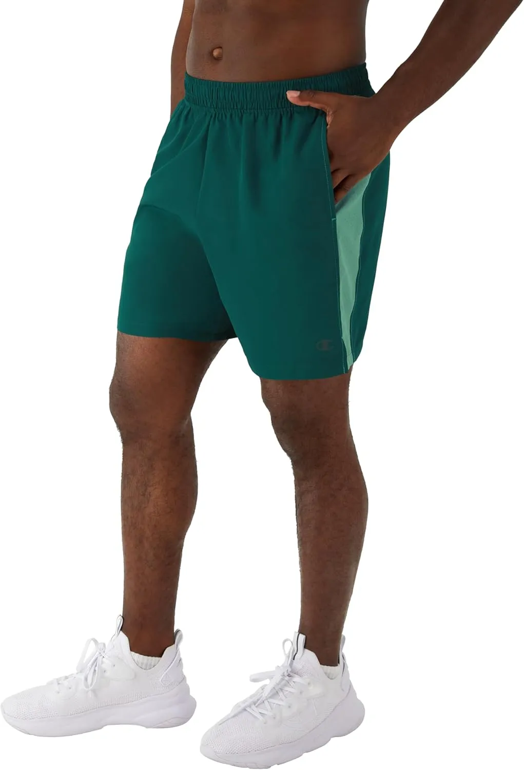 Champion Men's Shorts, Woven Sport Shorts, Moisture Wicking, Athletic Shorts, 7